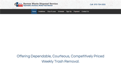 Desktop Screenshot of barneswds.com